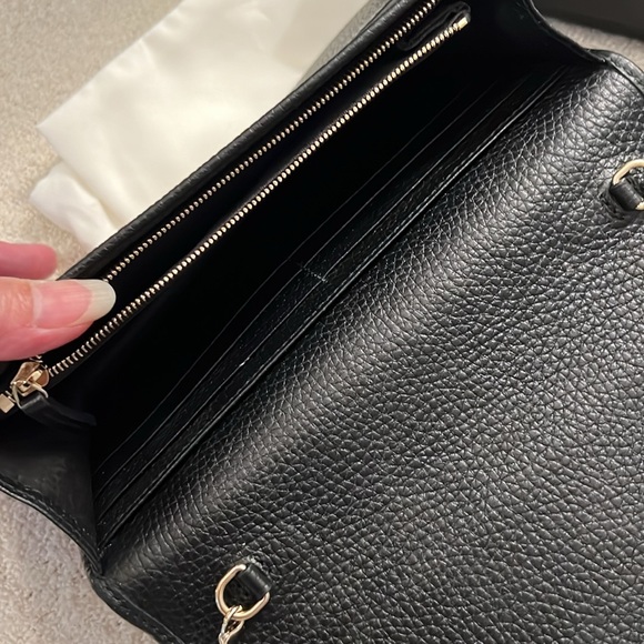 Authentic Gucci Soho clutch/wallet /crossbody Bag - Picture 4 of 15